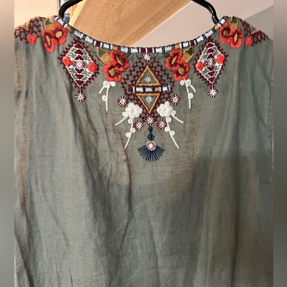 Johnny Was Linen Dress - Picture 5 of 7